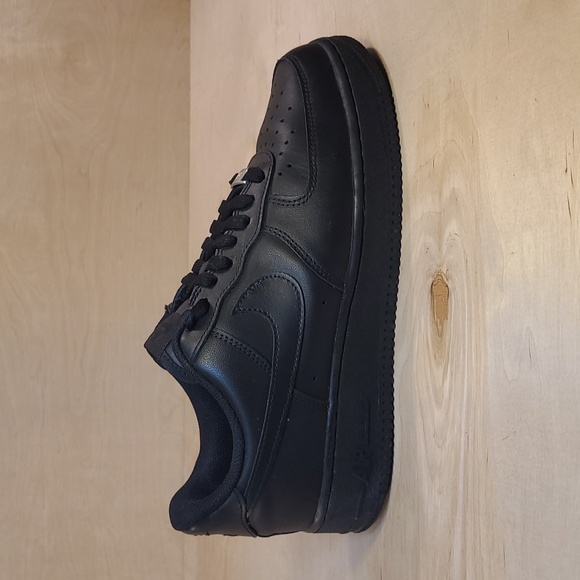 Nike Other - Nike AF1 Low Triple Black Leather Athletic Shoes CW2288-001